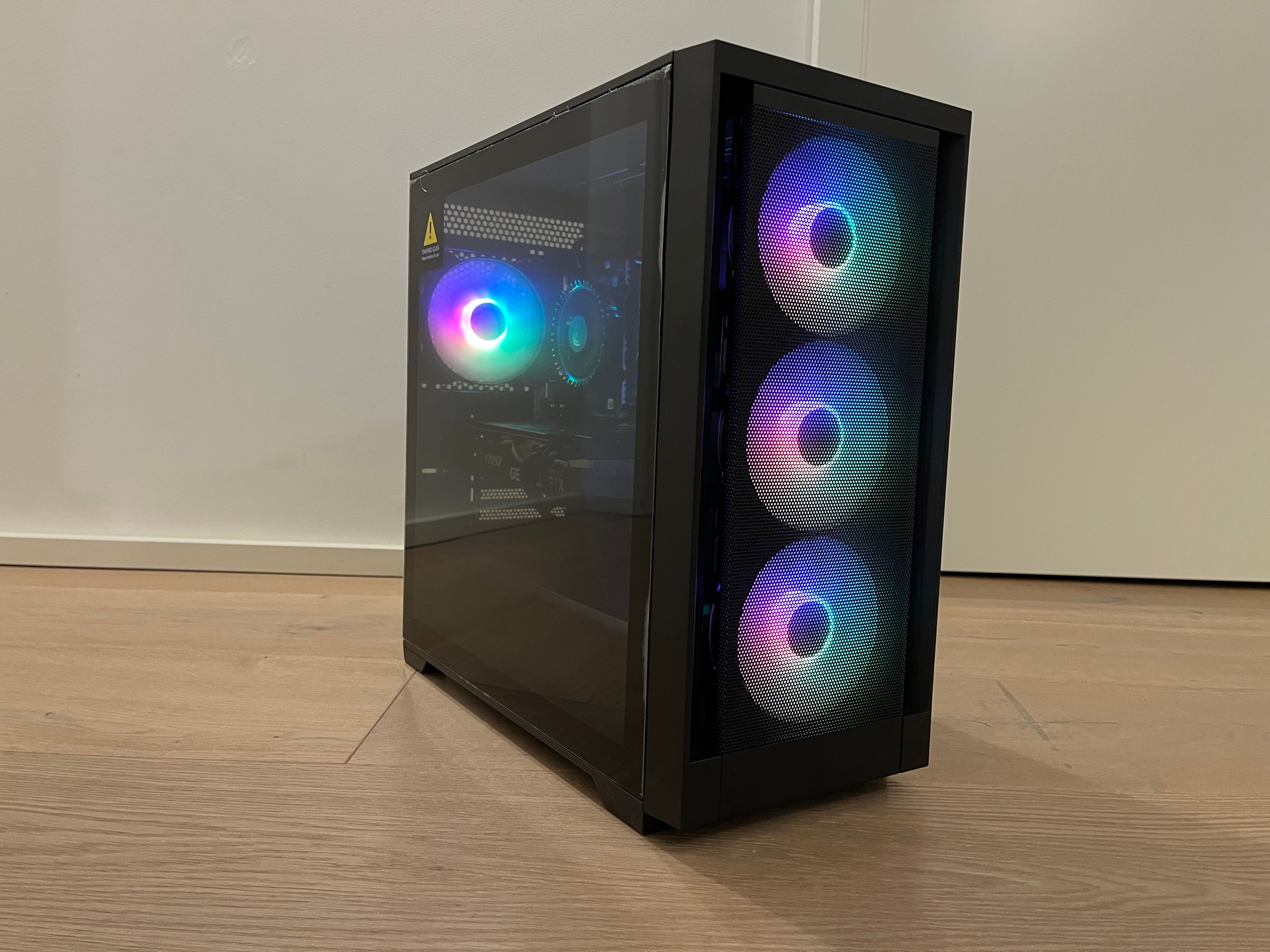 Gaming PC CompiX Lite RTX 5050 / I3-14100F / 16GB DDR4 / 512GB M.2 SSD